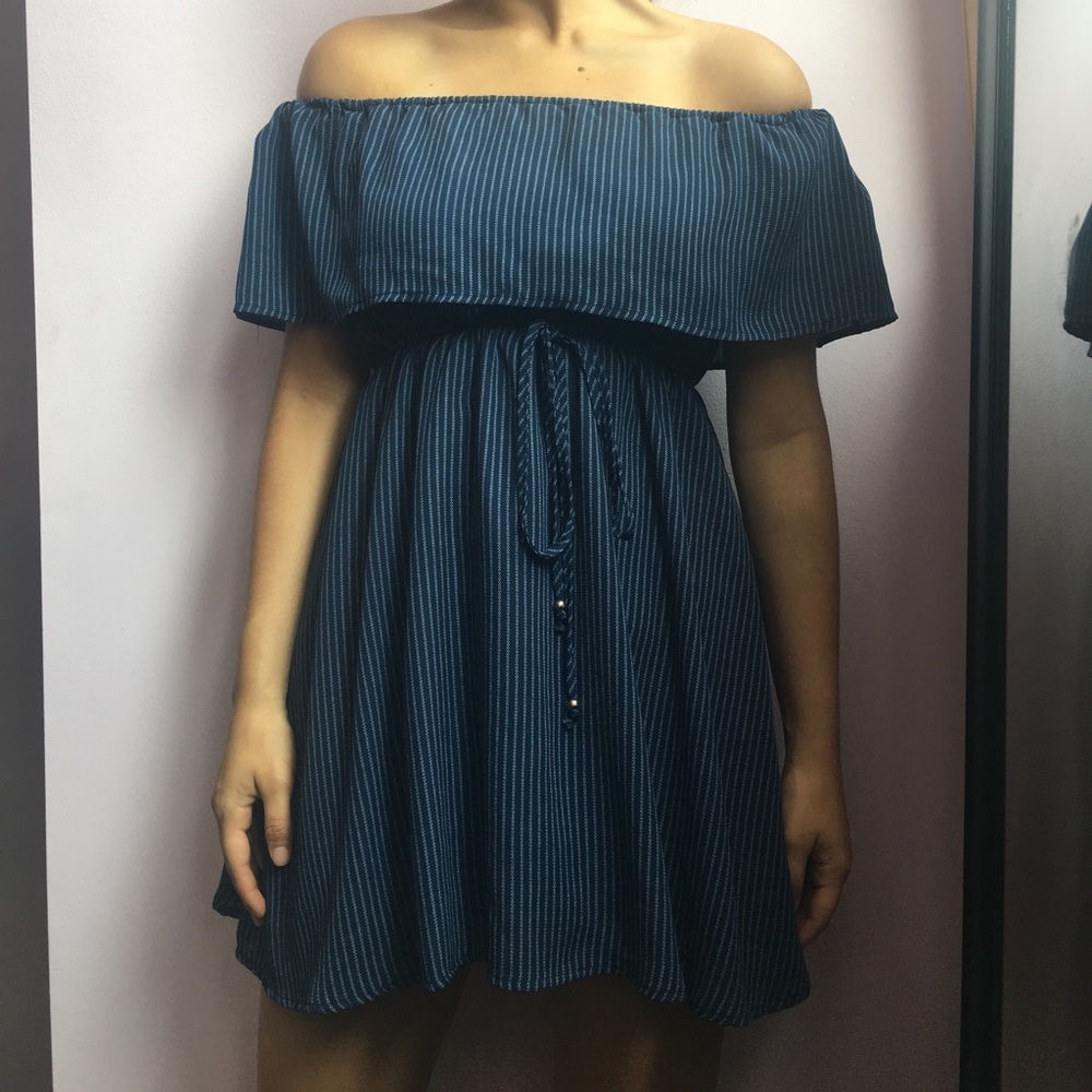 striped dress